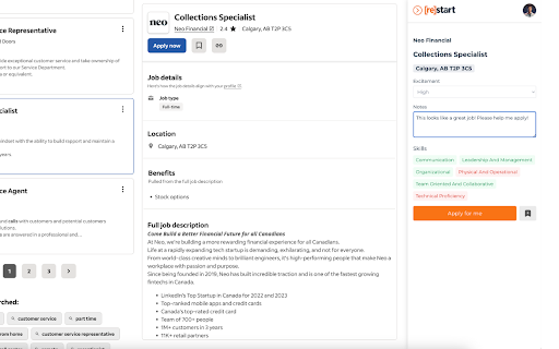 [re]start Jobs  from Chrome web store to be run with OffiDocs Chromium online